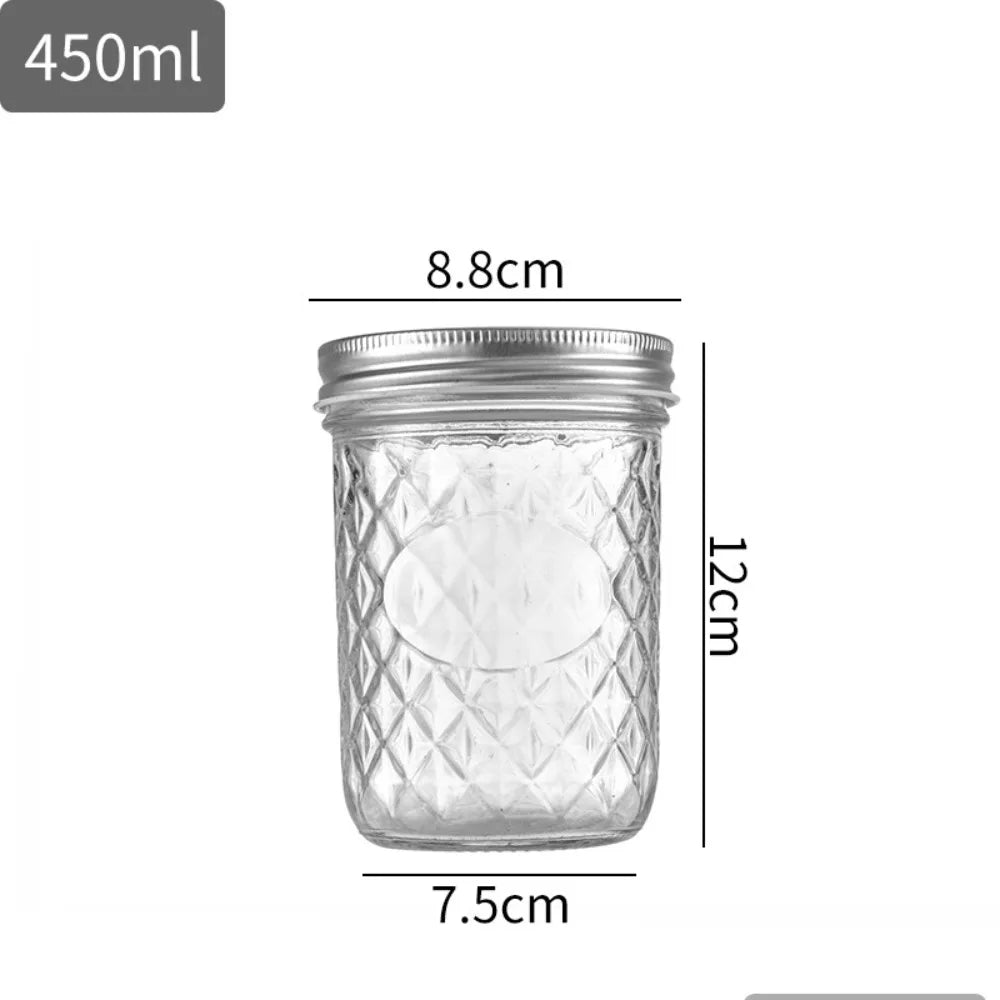 Glass Mason Jars with Anti-Corrosion Lids – Versatile Storage for Food and Crafts | Jarchemy