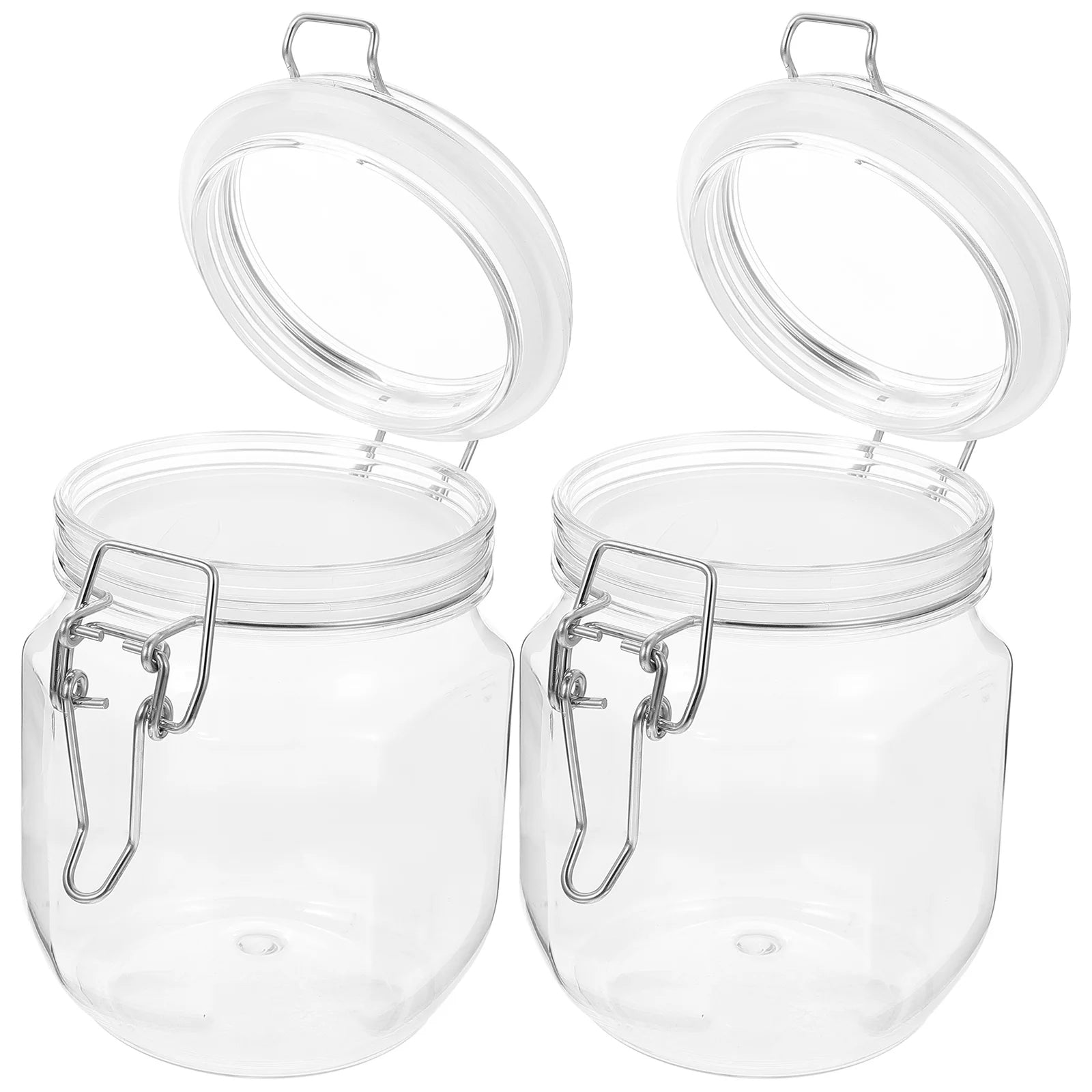 Airtight 2 Pack PET Storage Jars – Perfect for Honey, Jam, and Food Storage (0.5kg) | Jarchemy