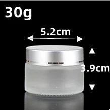 Reusable Glass Cream Jars with Inner Lid – Perfect for Cosmetics, Lip Balm, and Skincare (5g-100g) | Jarchemy