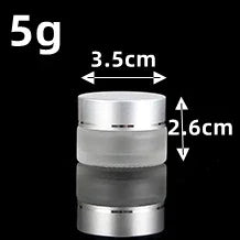 Reusable Glass Cream Jars with Inner Lid – Perfect for Cosmetics, Lip Balm, and Skincare (5g-100g) | Jarchemy