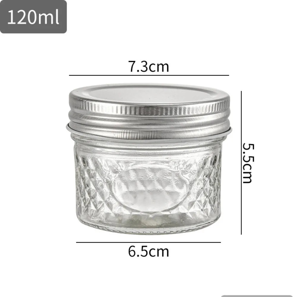 Glass Mason Jars with Anti-Corrosion Lids – Versatile Storage for Food and Crafts | Jarchemy